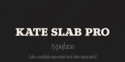 Kate Slab Pro font download