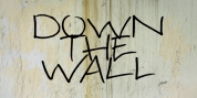 Down The Wall font download