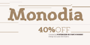 Monodia font download