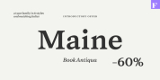 Maine font download