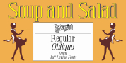 Soup and Salad JNL font download