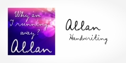 Allan Handwriting font download