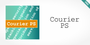Courier PS Pro font download