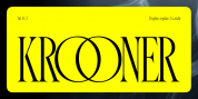 Krooner font download