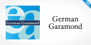 German Garamond Pro font download
