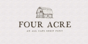 four acre font download