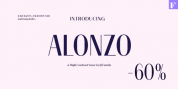 Alonzo font download