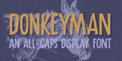 Donkeyman font download