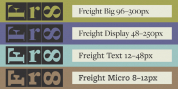 Freight Micro Pro font download