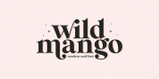 Wild Mango font download