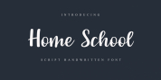 Home School font download
