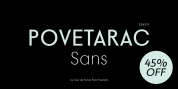 Povetarac Sans font download
