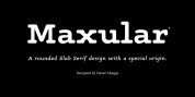 Maxular font download