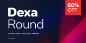 Dexa Round font download