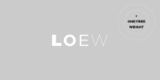 Loew font download
