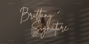 Brittany Signature font download