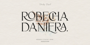 Robecha Daniera font download