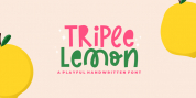 Triple Lemon font download