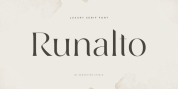 Runalto font download