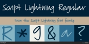 Script Lightning font download