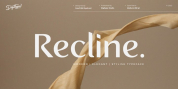 Recline font download