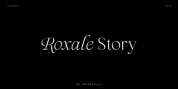 Roxale Story font download