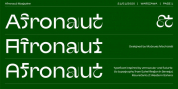 Afronaut font download