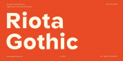 TG Riota Gothic font download