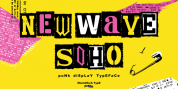 New Wave Soho font download