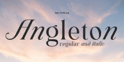 TAN Angleton font download