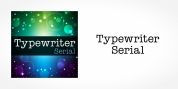 Typewriter Serial font download