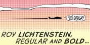 Roy Lichtenstein font download
