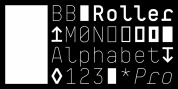 BB Roller Mono Pro font download