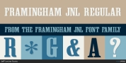 Framingham JNL font download