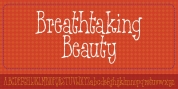 Breathtaking Beauty font download
