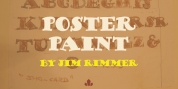 Poster Paint font download