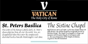 Vatican font download