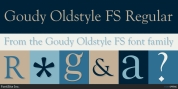 Goudy Oldstyle FS font download