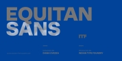 Equitan Sans font download