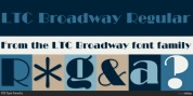 LTC Broadway font download
