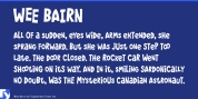 Wee Bairn font download