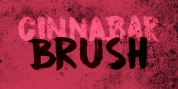 Cinnabar Brush font download