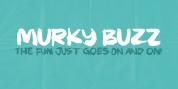 Murky Buzz font download
