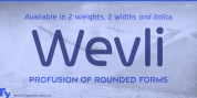 Wevli font download