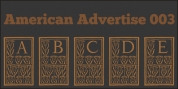American Advertise font download