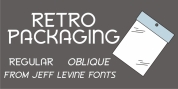 Retro Packaging JNL font download
