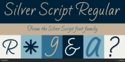 Silver Script font download