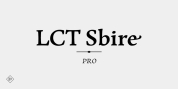 LCT Sbire font download