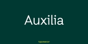 Auxilia font download