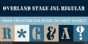 Overland Stage JNL font download